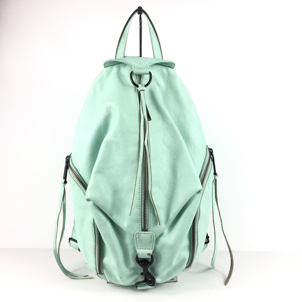 Rebecca Minkoff Julian Mint Green Leather backpack